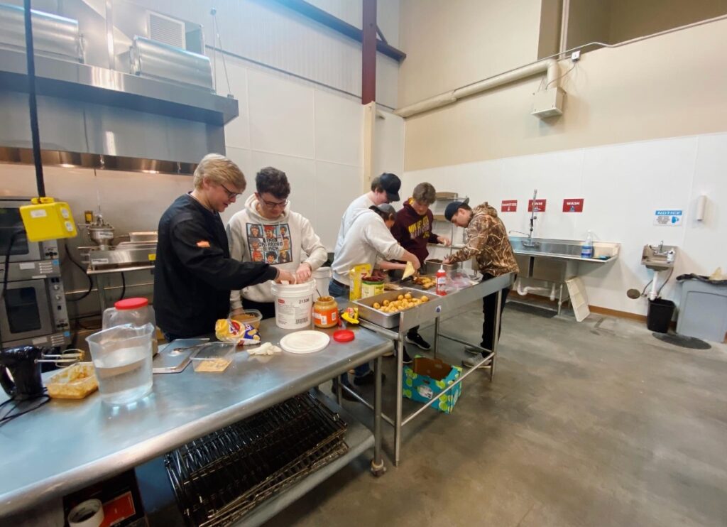 Photo of the St. Croix Valley Business Innovation Center, which includes a high-quality space to prepare food that numerous business owners said has been key to getting their operations up and running and able to expand. The center has helped 36 businesses since it opened five years ago. Photo courtesy of the SCVBIC.