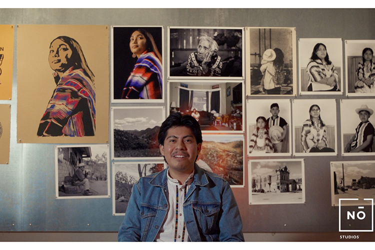 Photo of recent UWM grad Jovanny Caballero Hernandez who is featured in a documentary series about local creatives called “Creating Milwaukee.” (Image courtesy of Nō Studios)