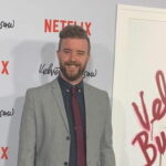 Photo of Ben Kvalo smiling for cameras at the 2019 Netflix movie premiere of “Velvet Buzzsaw”