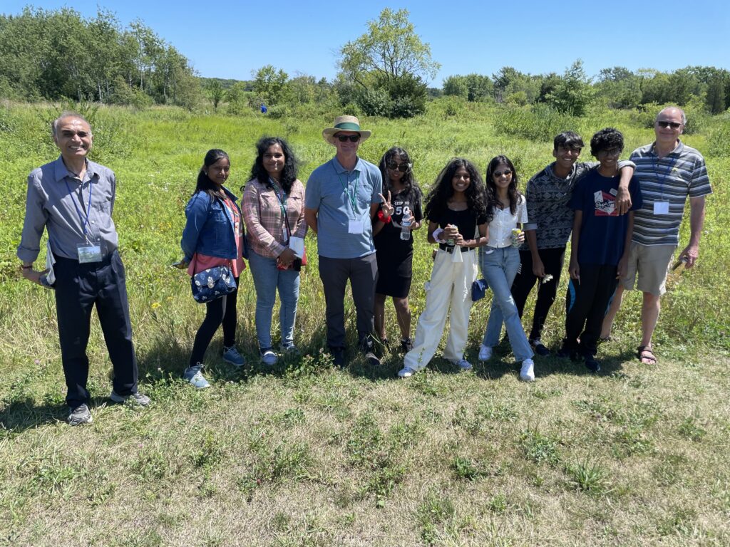 Photo of students from India visiting UW-Parkside