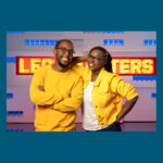 Photo of UW-Milwaukee alum Paul Wellington and his sister, Nealita Nelson, who competed on this season’s “LEGO Masters” competition show. (Tom Griscom photo courtesy of Fox)