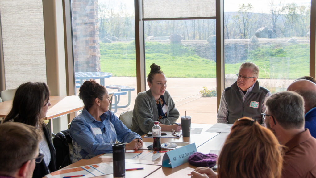 Photo of Baraboo Sauk County hosting Engineering and Manufacturing Action Workshop with area industry leaders