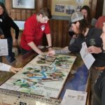 Photo of Wisconsin educators learning how to play and teach the Watershed Game.