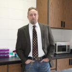 Photo of Dr. Keith Biddle, a forensic and molecular anthropologist who will serve as the lab manager. He is an assistant professor at UW-Parkside in the departments of Criminal Justice and Anthropology. (UW-Parkside)