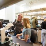 Photo of science lab: UWL's new environmental science major draws from the natural and social sciences to provide students with the skills and knowledge needed to address pressing environmental issues.