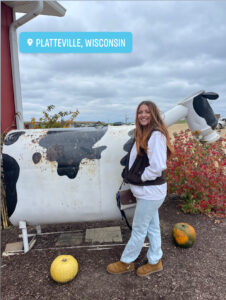 Photo of Karla, who fell in love with UW-Platteville and the community, calling it a “perfect fit” for her. (Photo courtesy of Karla Sanchez)