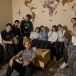 Photo of fourteen students from the University of Teacher Education - Fukuoka who traveled to UW-La Crosse to learn about the U.S. education system.