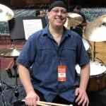 Photo of Larry Lelli, who graduated from UW-Eau Claire in 1990 with a degree in applied instrumental music and has had a nearly 30-year career on Broadway, performing as a drummer and percussionist.