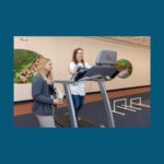 Photo of UWL occupational therapy student working with client