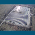 Photo of UW-Parkside solar array (Emily Reed)