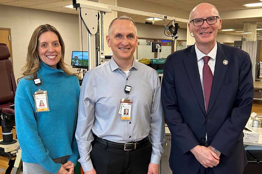 Photo: There’s a strong connection between UW-La Crosse and Tomah Health, especially when it comes to the hospital’s Rehabilitation Services Department -- with nearly 75% of the department being UWL graduates.