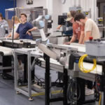 Photo of UW-Stout's Industrial Robotics & Machine Vision Lab, part of the Robert F. Cervenka School of Engineering; the lab is one of the campus labs that will benefit from the WEDC investment.