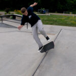Photo of skateboarder