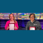 Photo: Courtney Lukasavitz, a physical education teacher at Indian Community School in Franklin, Wisconsin, was named Middle School Physical Education Teacher of the Year, and Sandee Ortiz, a health education teacher at Sun Prairie West High School in Sun Prairie, Wisconsin, earned Health Education Teacher of the Year honors.