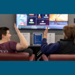Photo of UW-La Crosse recreational esports and gaming space inside the Recreational Eagle Center