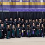 Photo of DPT graduating class, UWSP