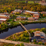 Aerial photo of UW-Eau Claire
