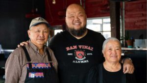 Photo: Yia Vang is the award-winning chef and creative force behind the Minneapolis restaurant Vinai. After countless accolades, Vang still sees himself as a shy kid from rural Wisconsin — one who is still inspired by his parents. Photos from PBS