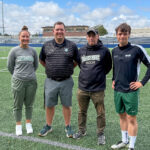 Photo of UW-Parkside student-athlete and staff who performed life-saving CPR for coach
