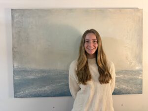 Photo of Maren Durand, who began her college journey at the University of Wisconsin-Eau Claire with an open mind and a passion for interdisciplinary learning.