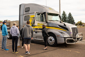 Photo of UW-Superior hosting high school students for Transportation and Logistics Day