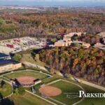 Aerial photo of UW-Parkside