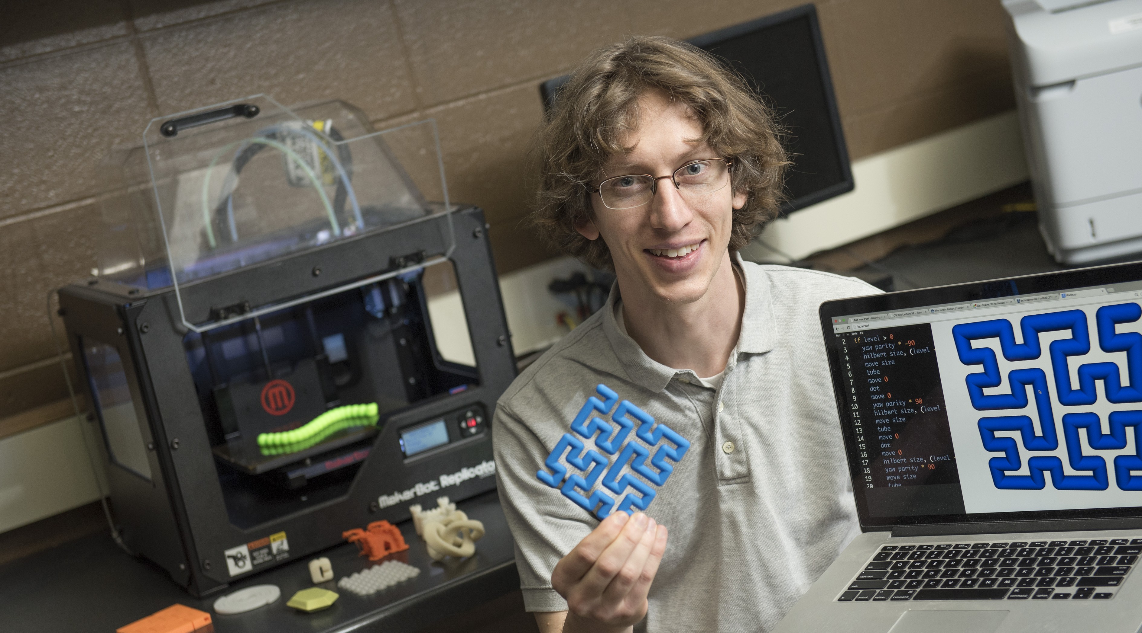 UW-Eau Claire:  New way to create 3-D models has computer, education fields buzzing