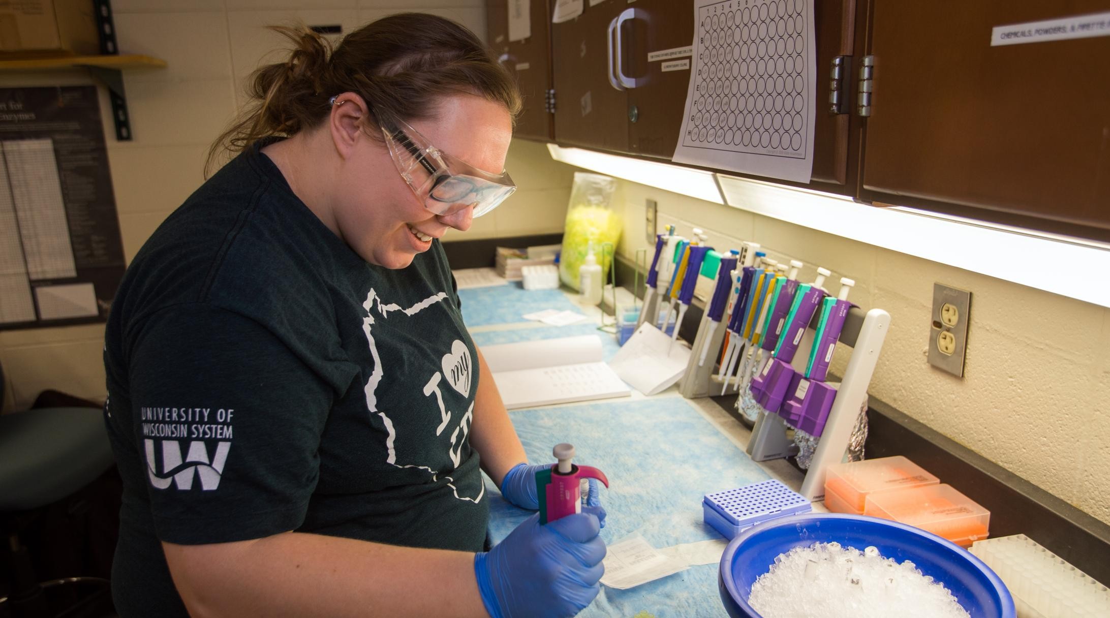 UW-Platteville students examine toxin that causes food poisoning