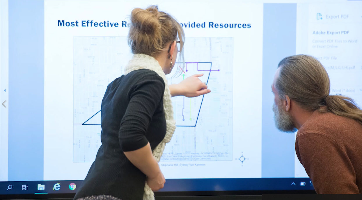 UW-Parkside uses GIS mapping to help area elementary students walk to school safely
