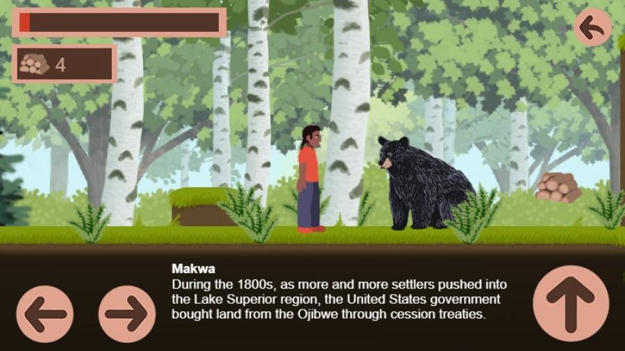 UW-Stout student’s Growing up Ojibwe game teaches about treaty rights, tribal sovereignty, wild rice, and spearfishing
