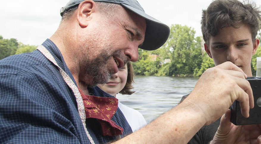 High schoolers jump into freshwater science