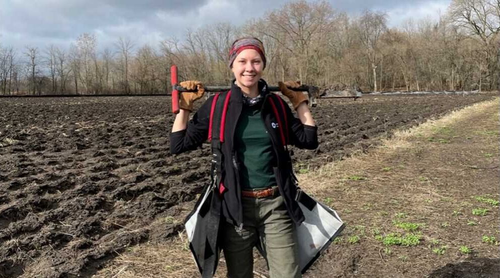 Prairie preservation: UW-La Crosse alum Taylor Prill puts her degree to work through restoration project