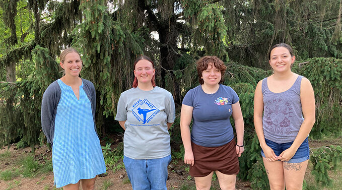 National Science Foundation-funded research project at UW-River Falls to study pinene impact on atmosphere