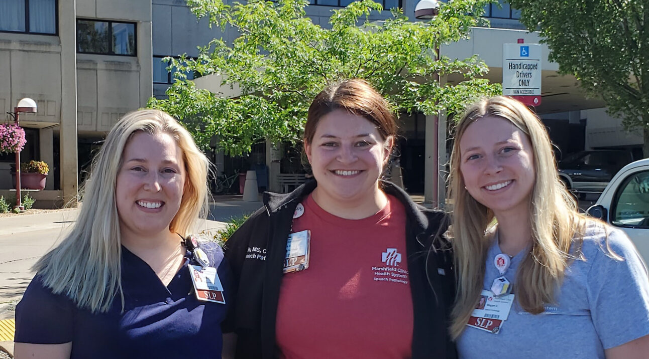 Blugold alumni help patients find their voice through speech-language pathology