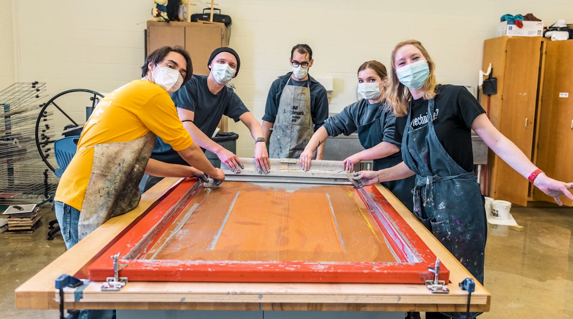 Art installation inspiration: Visiting artist works with art students, UWL community to create a site-specific sculpture