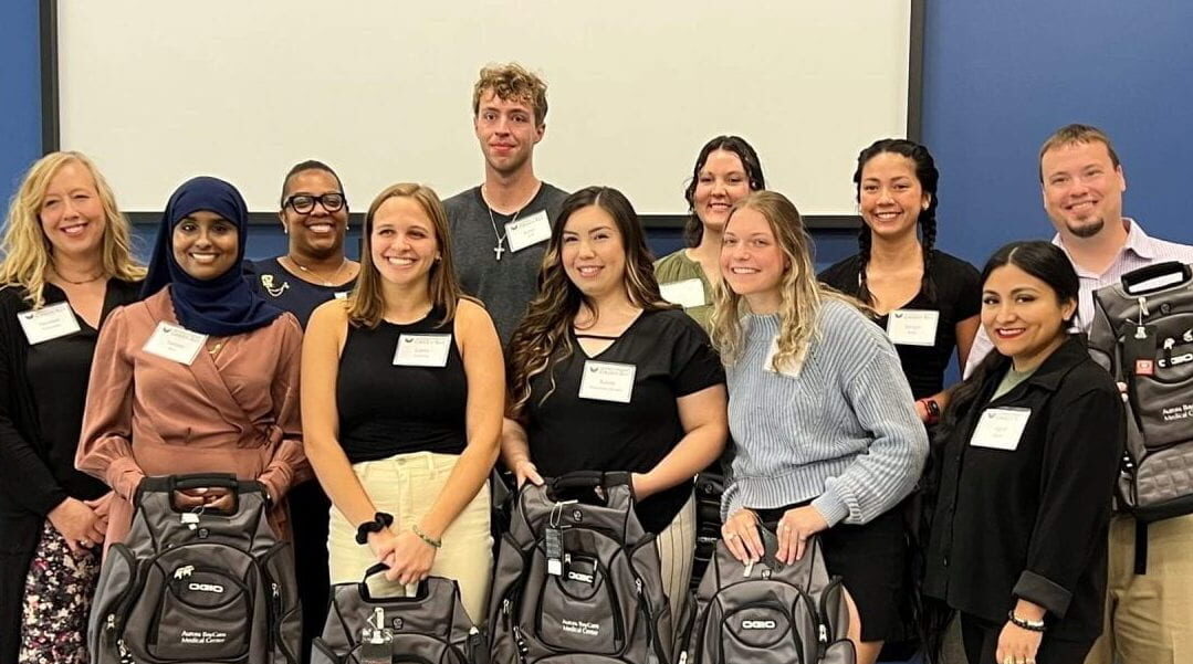 UW-Green Bay future nurses recognized by Aurora BayCare Medical Center