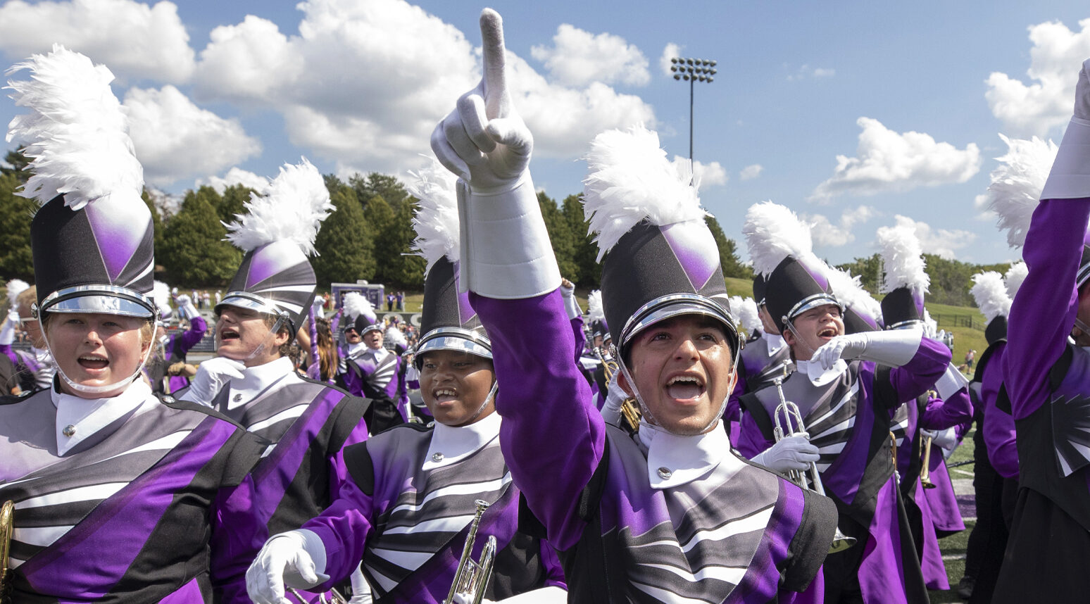 New Warhawk Marching Band uniforms take wing