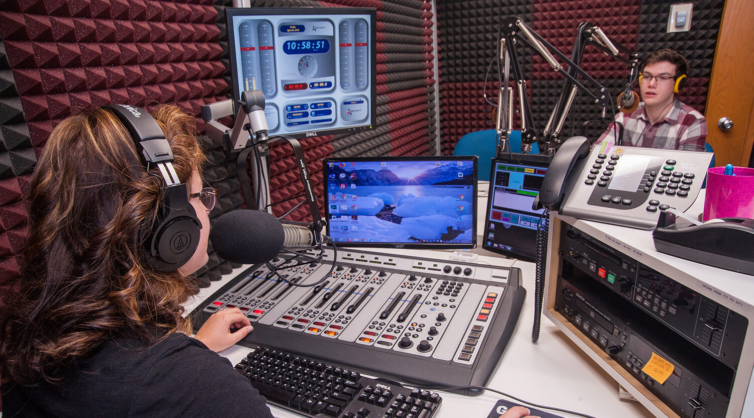 UW-Superior students write and record radio spots telling stories of Indigenous women