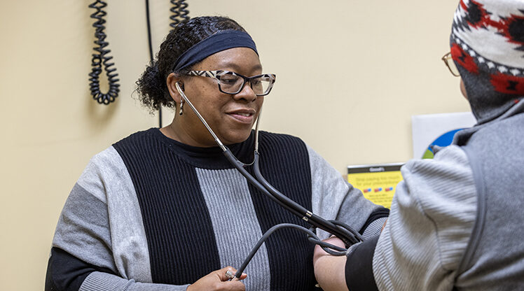 UWM students take health care into the community