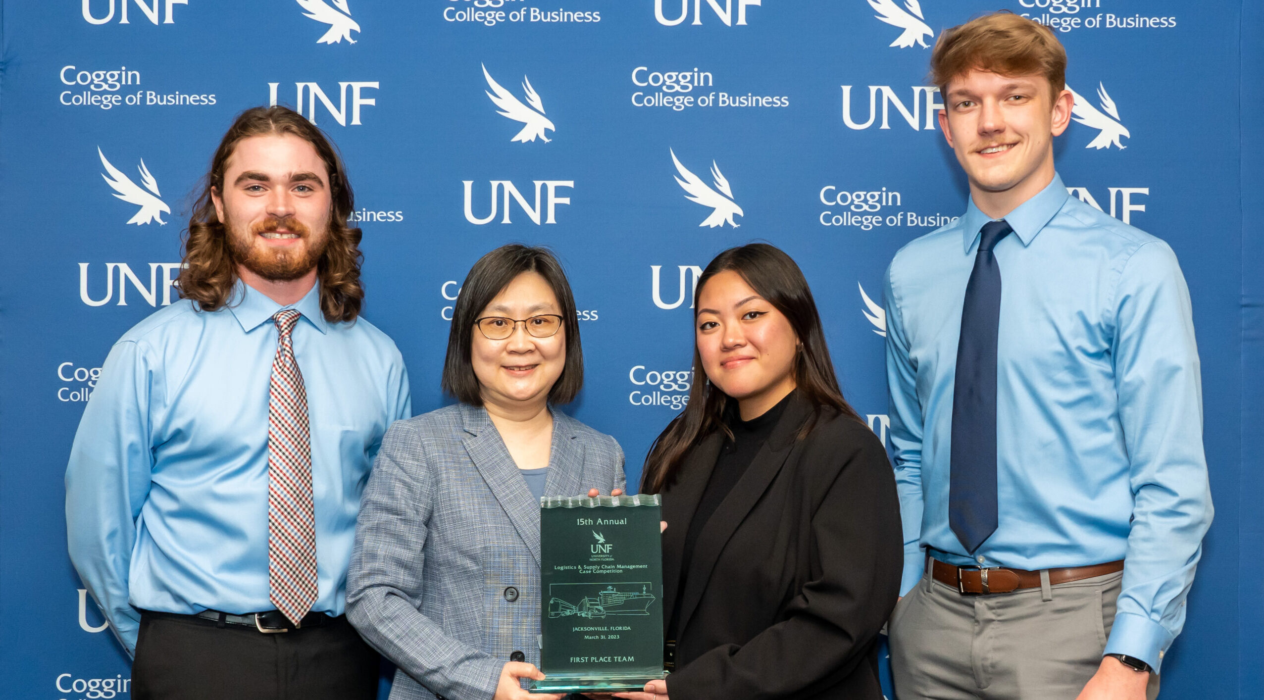 UW-Superior student team wins first place in national logistics and supply chain case competition