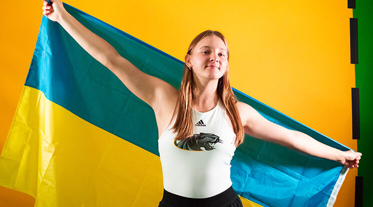 From Ukraine to UWM, tennis player finds a new life