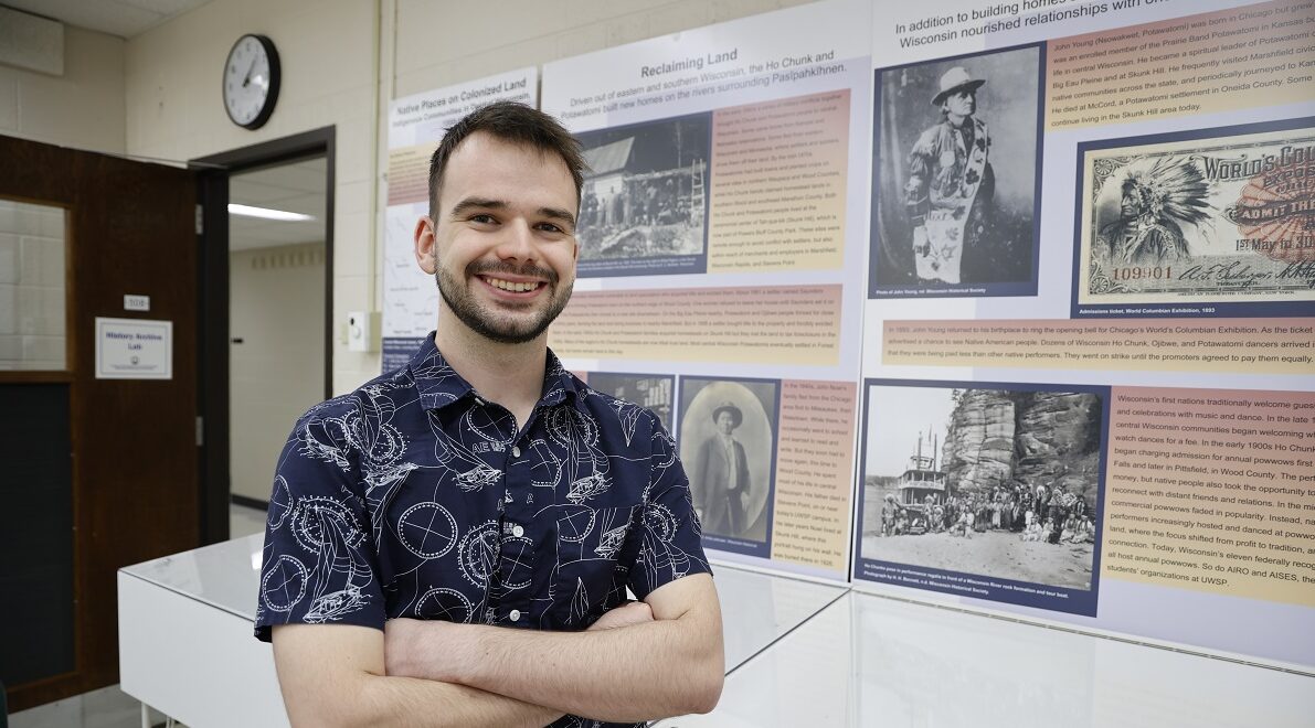 UW-Stevens Point students, professor research local Native American tribal history