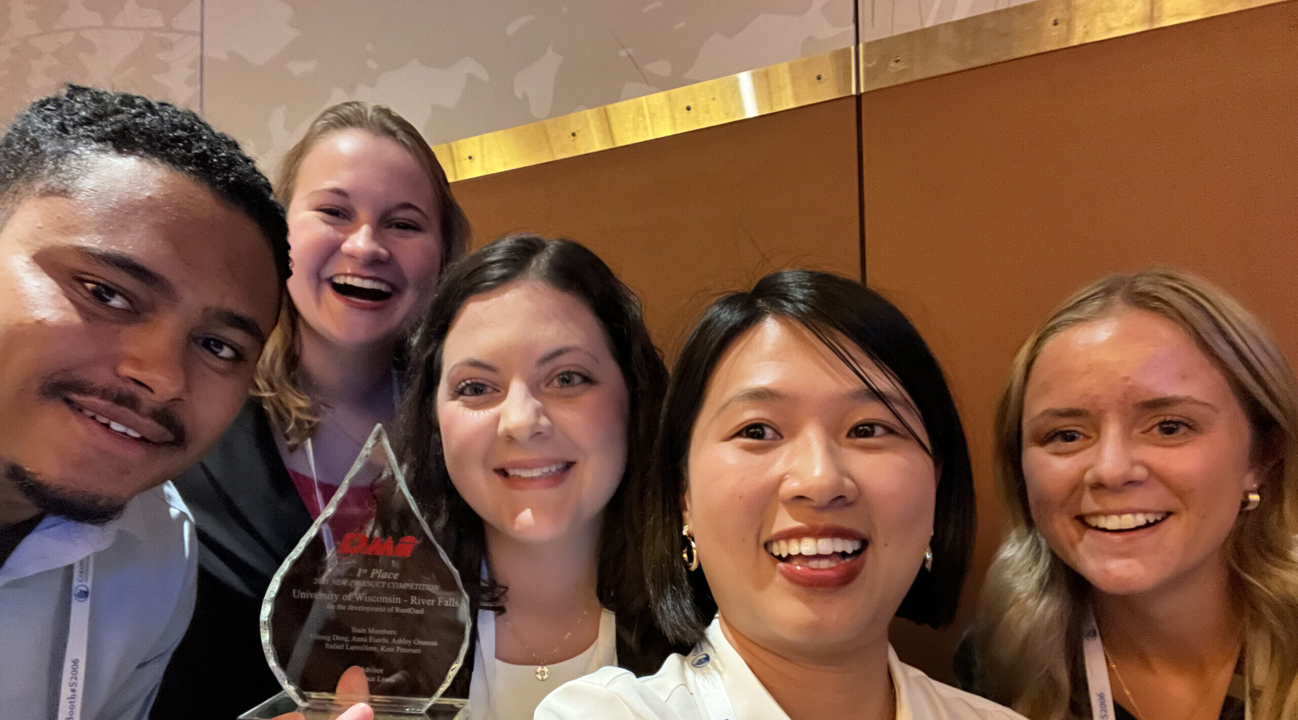 Getting to the root of stress: UW-River Falls students win national award