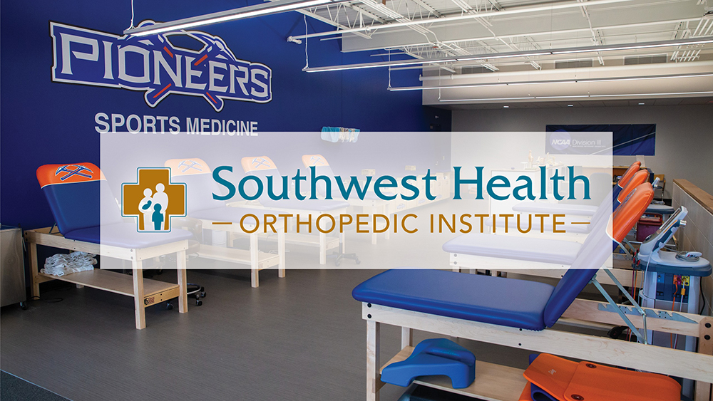 Pioneer Athletics announces exclusive partnership with Southwest Health’s Orthopedic Institute
