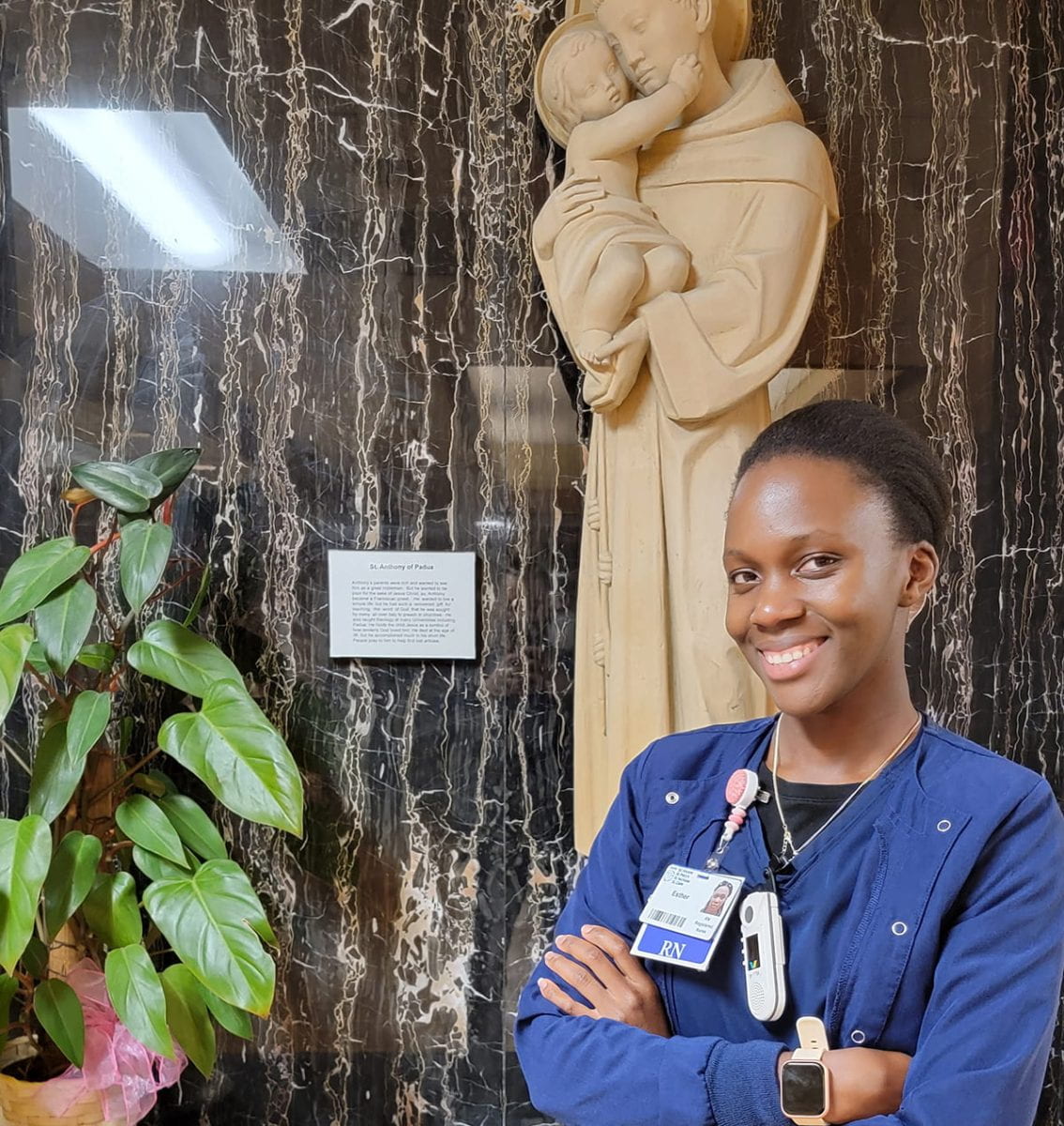 BSN alumna Esther Nalukwago’s dreams grow bigger from Uganda to UW-Green Bay