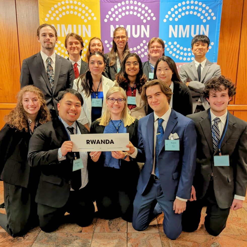 UW Oshkosh Model United Nations team earns Outstanding Delegation award for 40th straight year