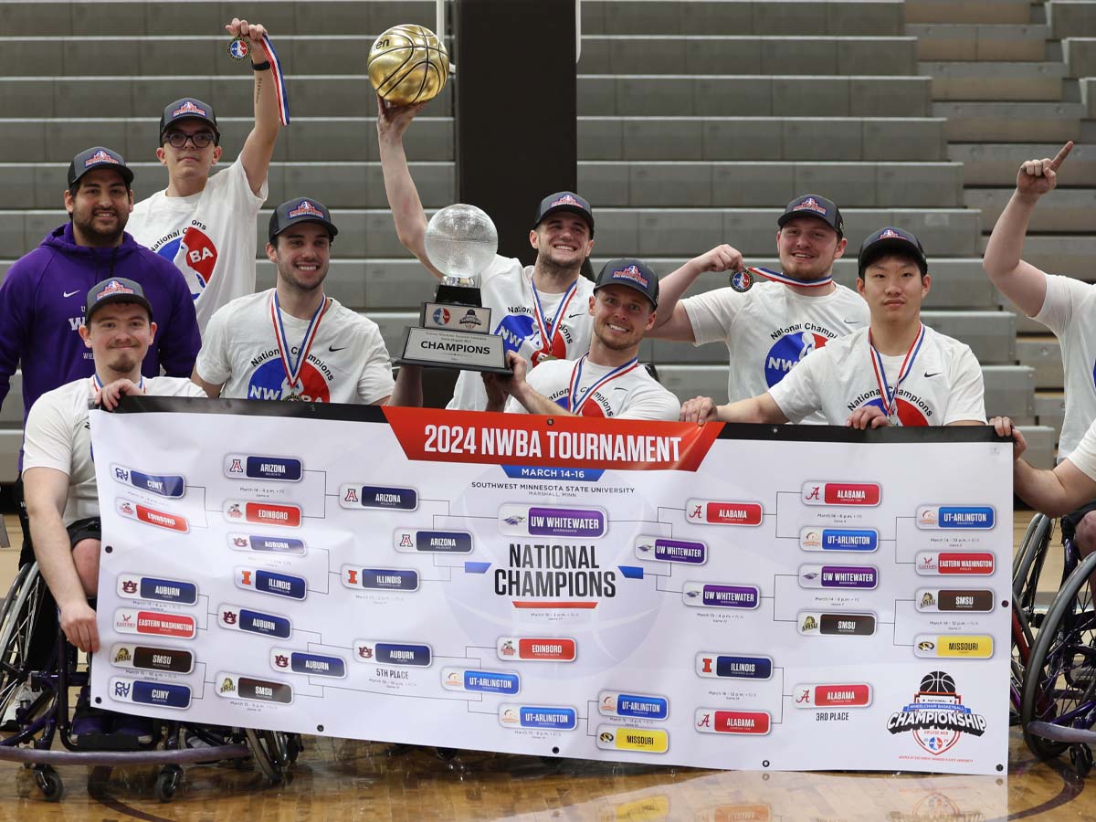 UW-Whitewater men’s wheelchair basketball wins national championship