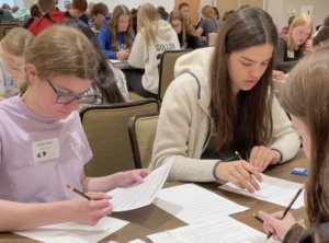 Wi State Math Meet UWO math contest draws teams of young students eager to test problem ...