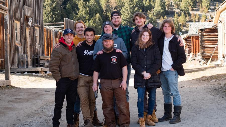 UW-Stout video production seniors shoot Western short ‘Ghosts of Gold Creek’ in Montana