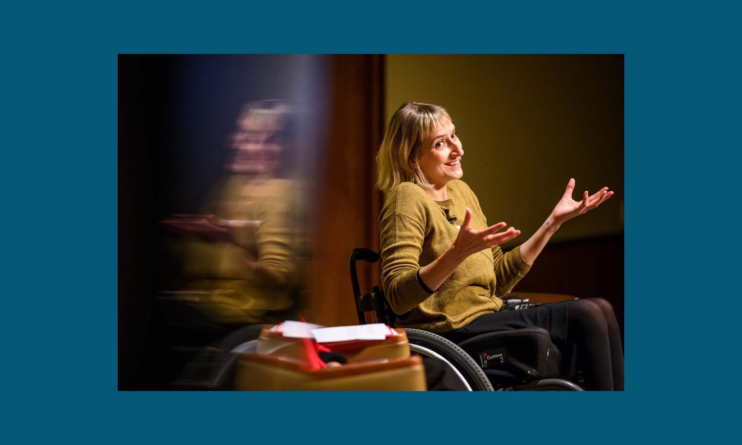 Go Big Read author reflects on disability, kindness, independence